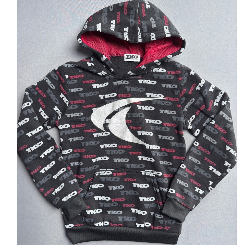Kids‎ TKO Hoodie Sweatshirt Youth Pullover Graphic Print